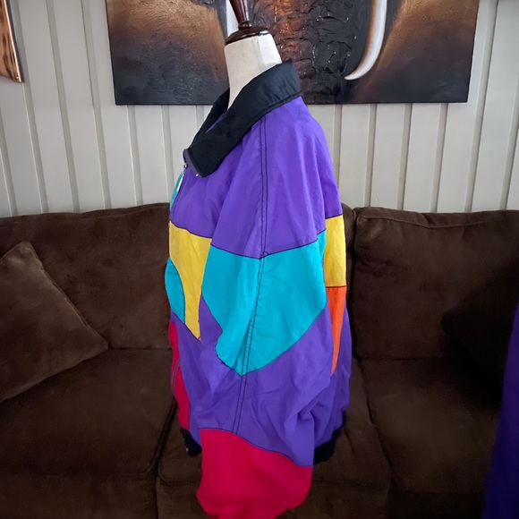 Bovattini • Vintage • Purple/ Red/ Yellow • Track Suit • Jacket & Sweatpants - Picture 6 of 14